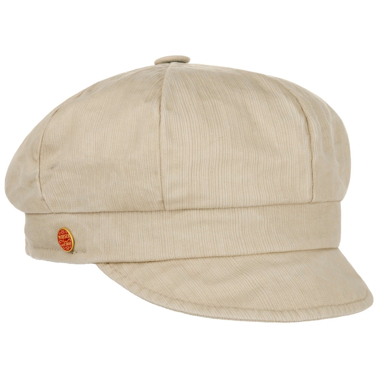 Alexa tidningspojkekeps beige 2