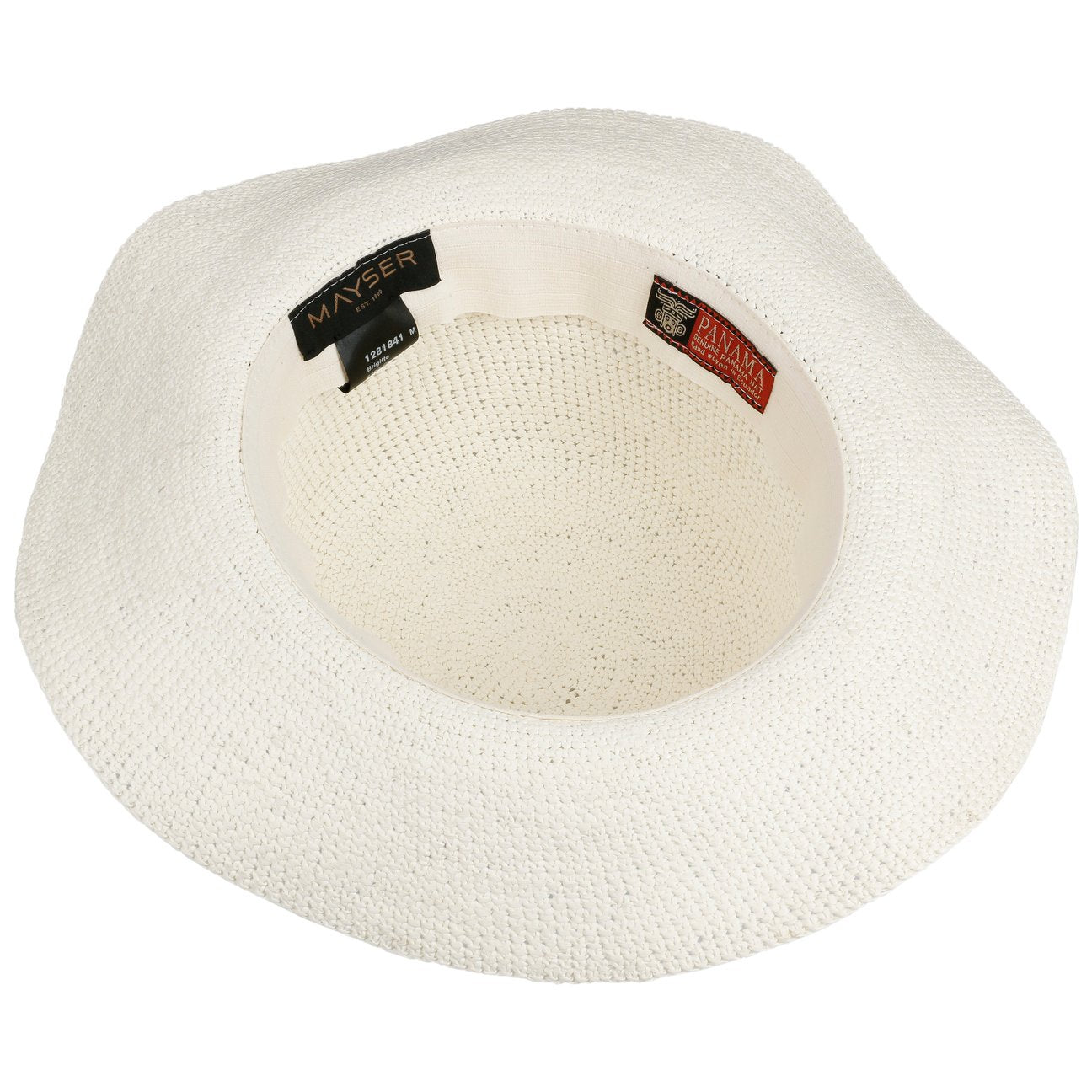 Chapeau Panama Brigitta cremeweiß 4
