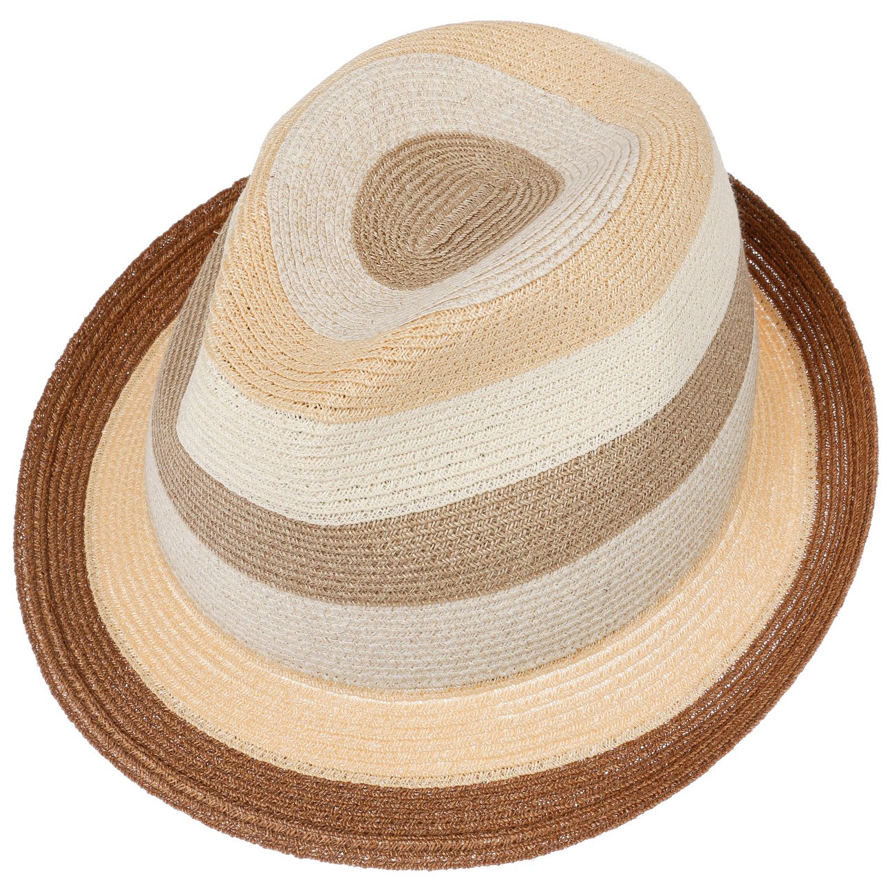 Svenja Stripes Trilby Hat beige 5