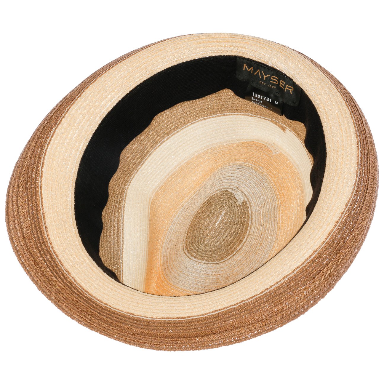 Svenja Stripes Trilby Hat beige 6