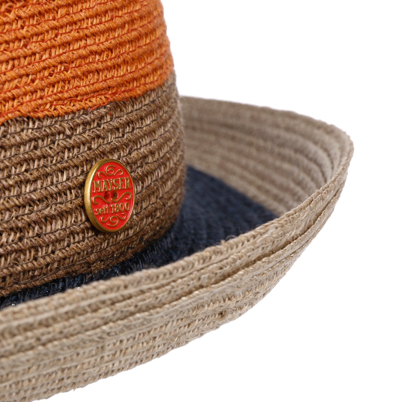 Svenja Stripes Trilby Hat dunkelblau 16