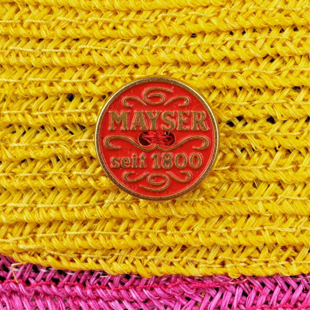 Svenja Stripes Trilby Hat rot 22