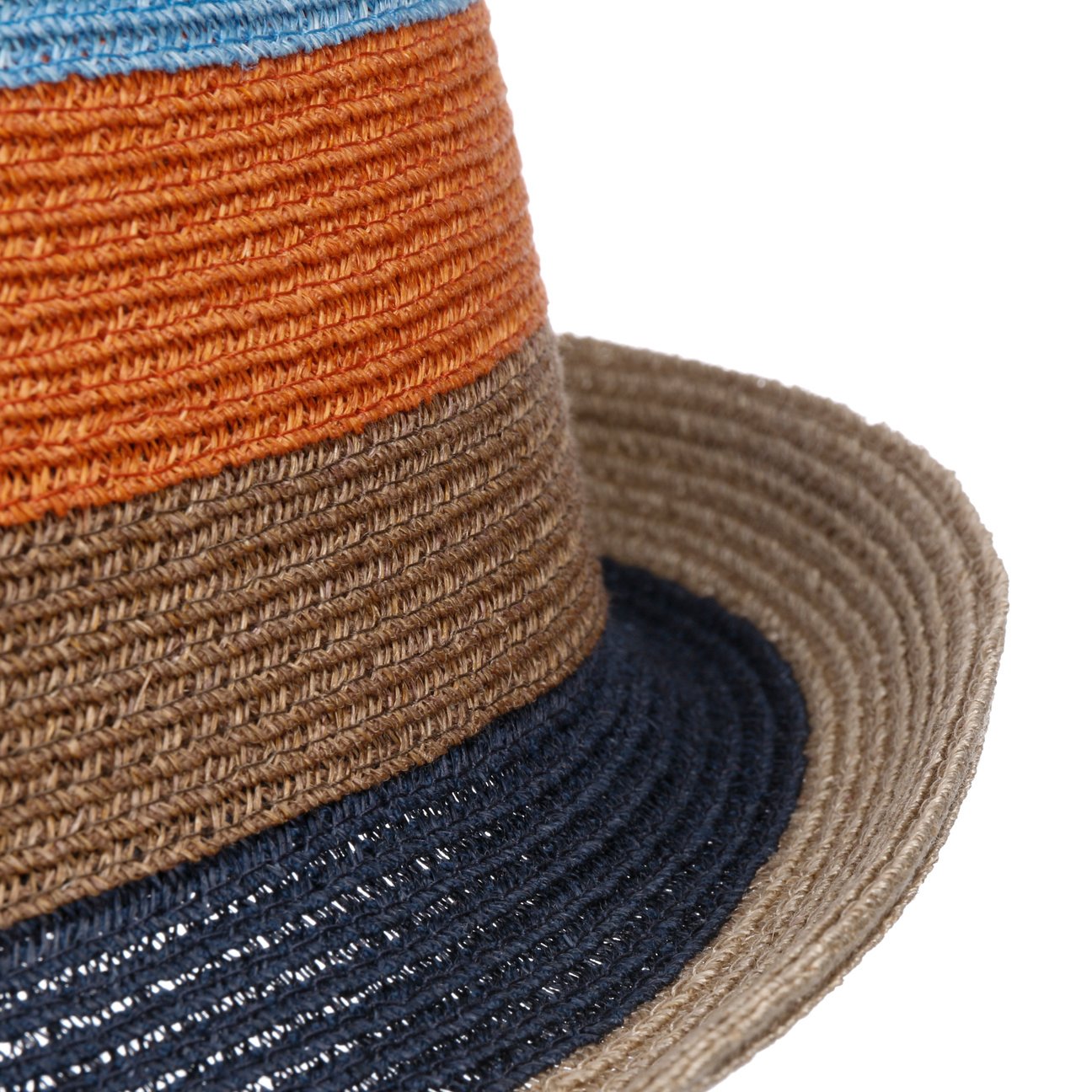 Svenja Stripes Trilby Hat dunkelblau 17