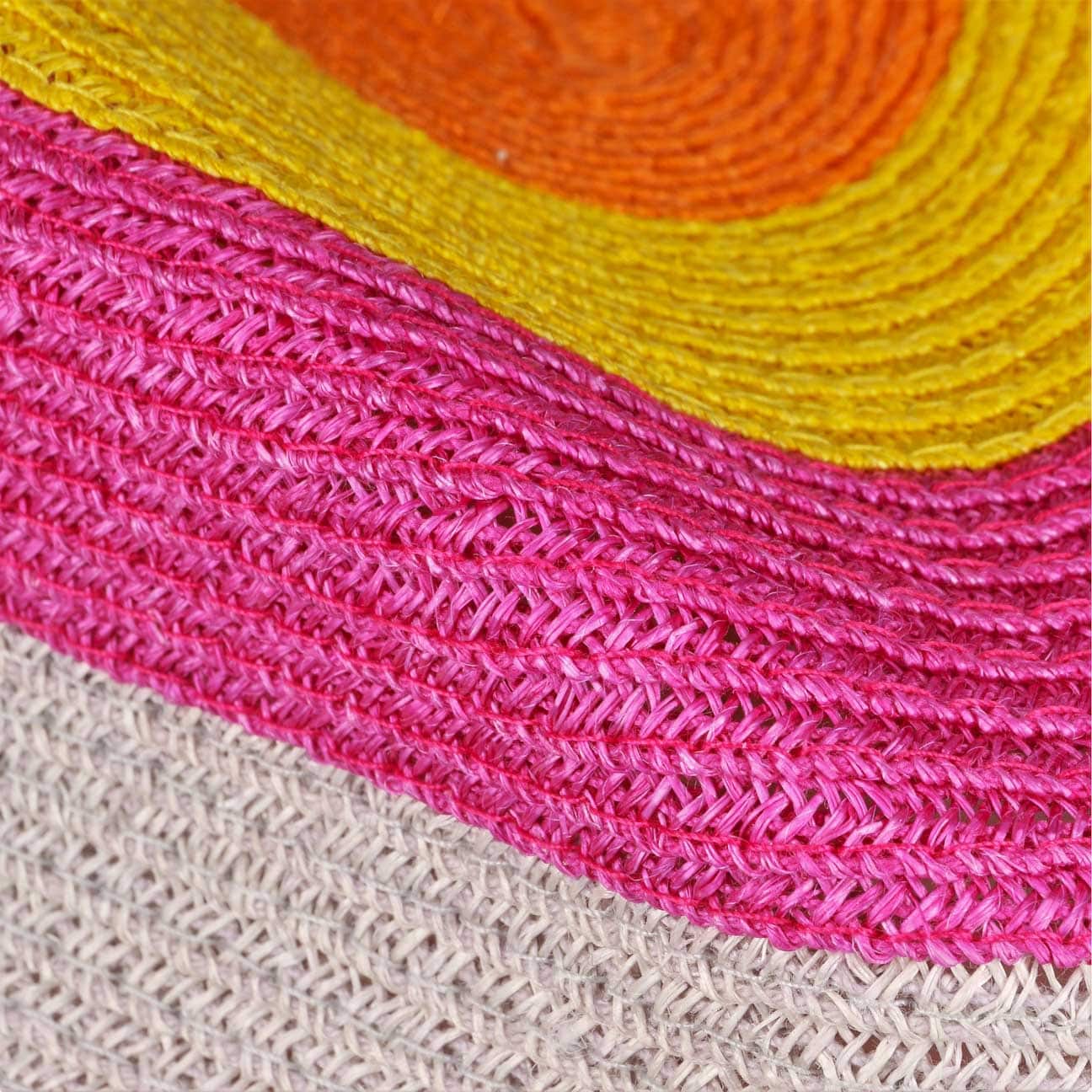 Svenja Stripes Trilby Hat rot 24