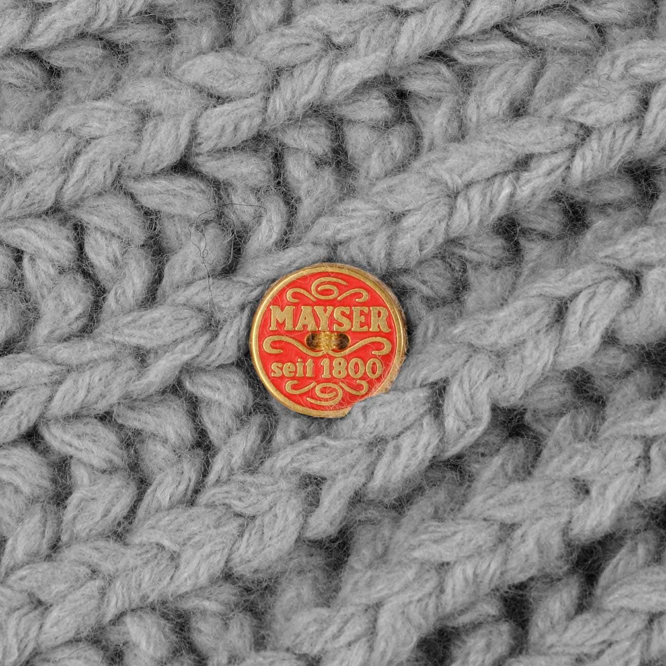 Moyana Wool Mix Loopschal grau 5