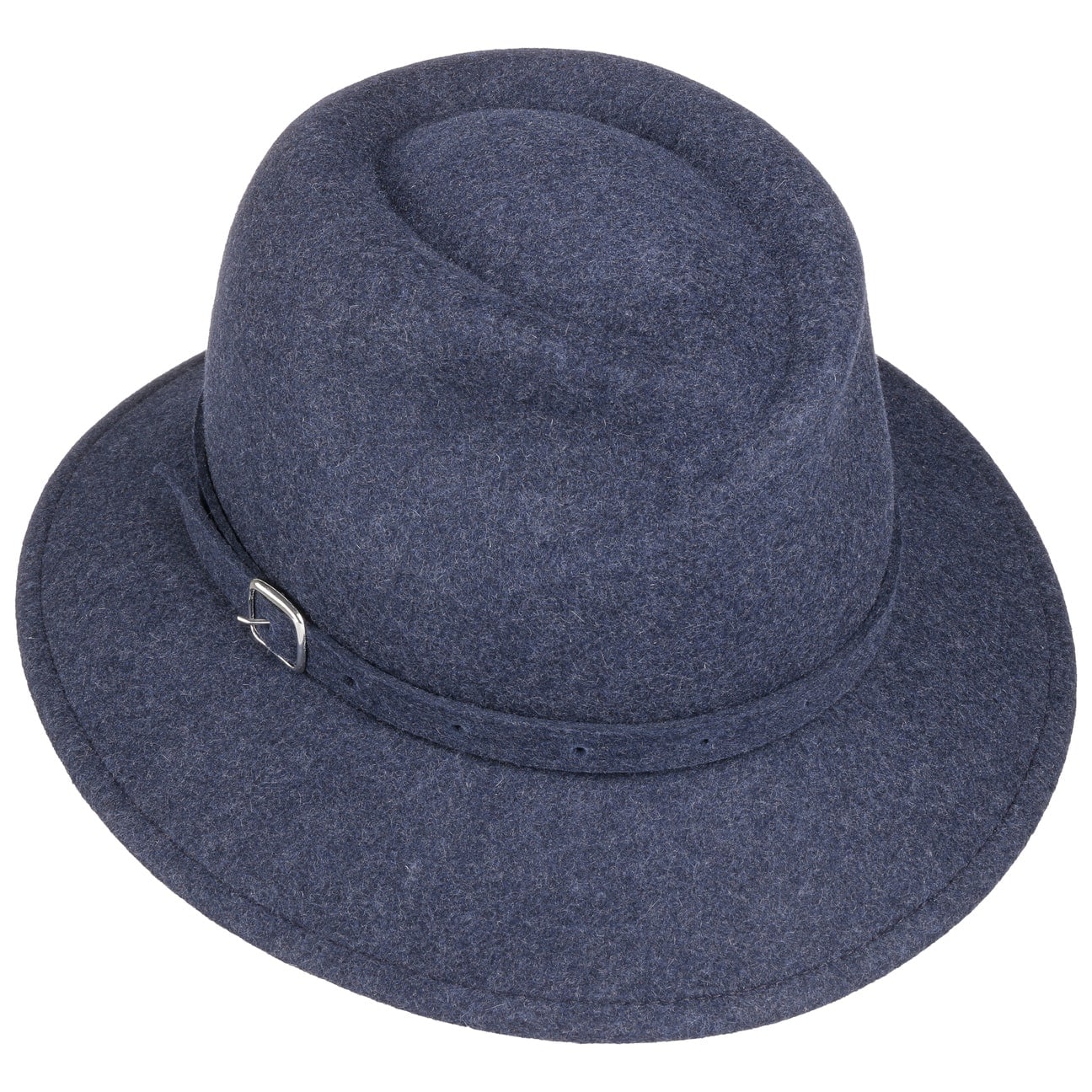 Twisted Crown ullhatt blau 13