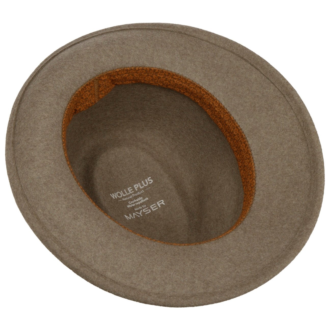 Twisted Crown ullhatt beige 9
