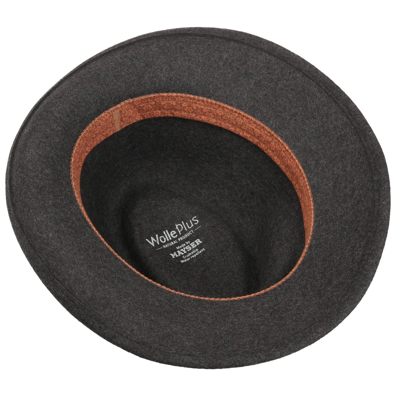 Twisted Crown ullhatt anthrazit 4