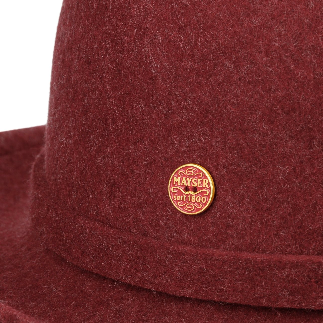 Twisted Crown ullhatt rot 26