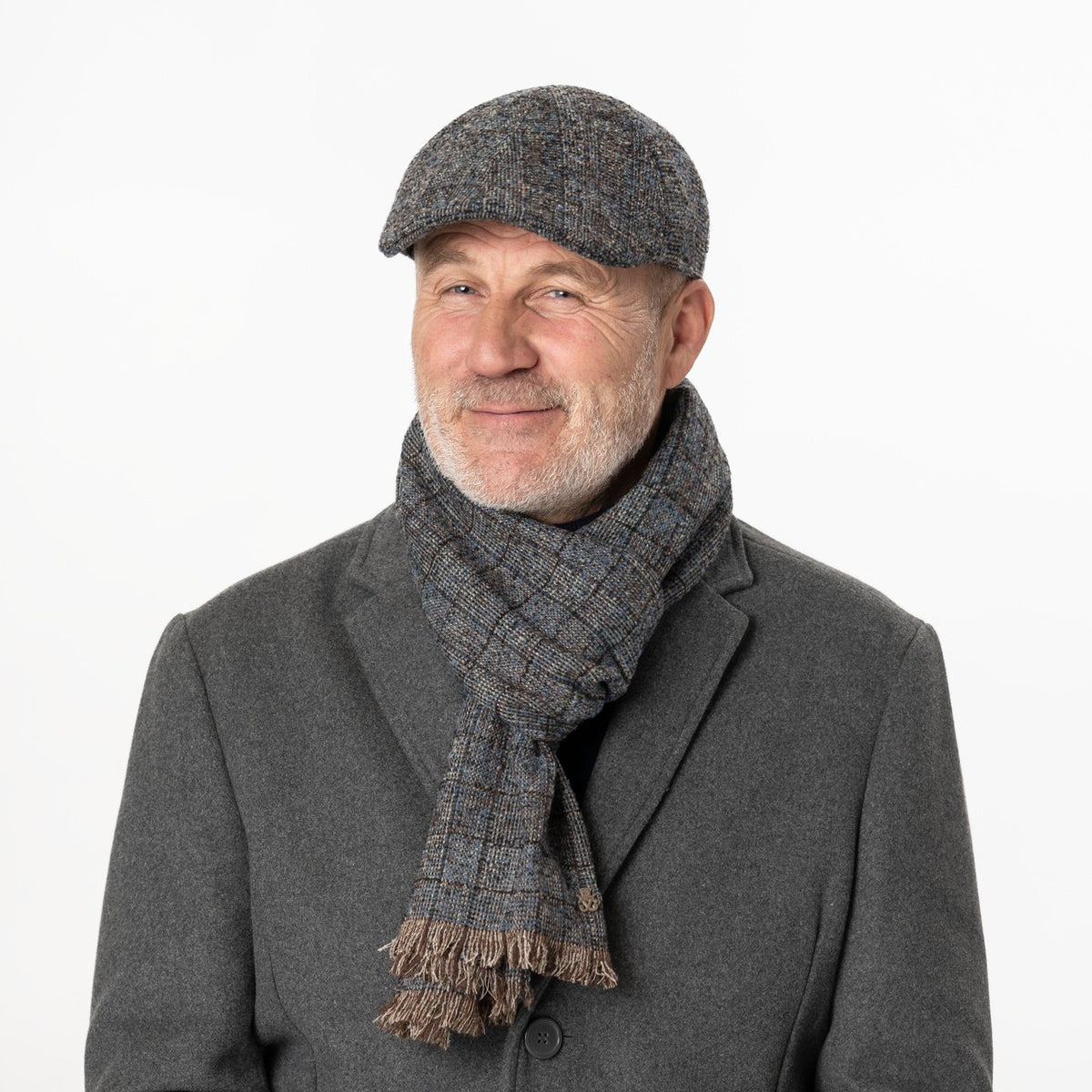 Phil Boucle Wool Zechbauer Herreskjerf Modell 1
