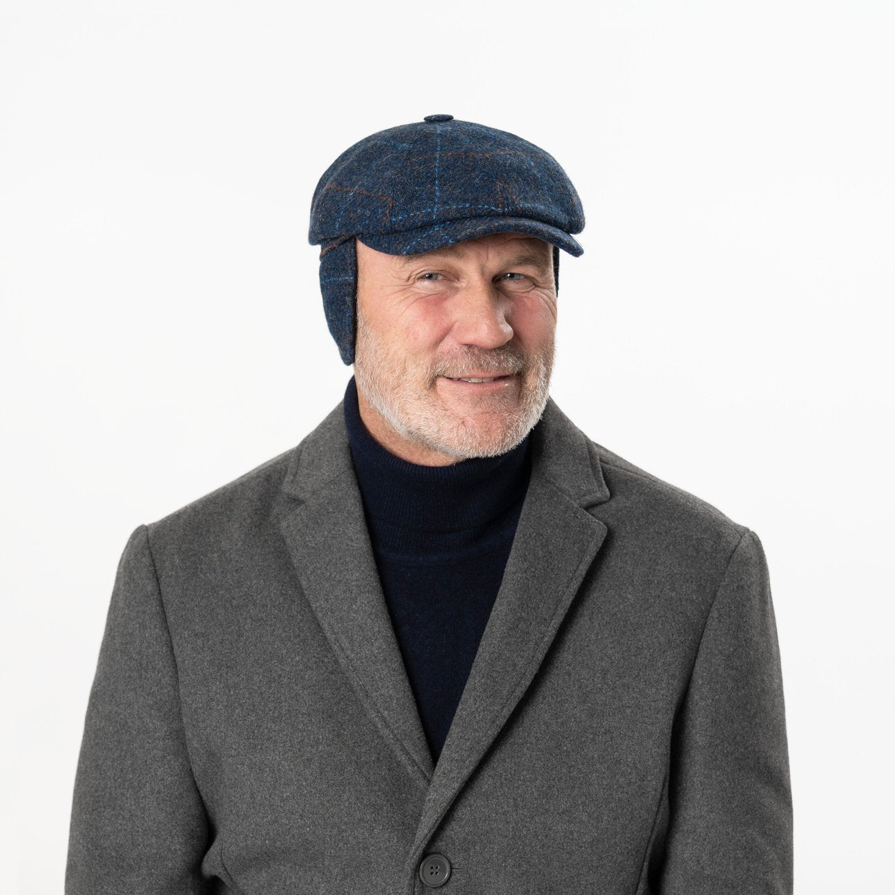 Seven Premium Harris Tweed Flatcap Modell 1