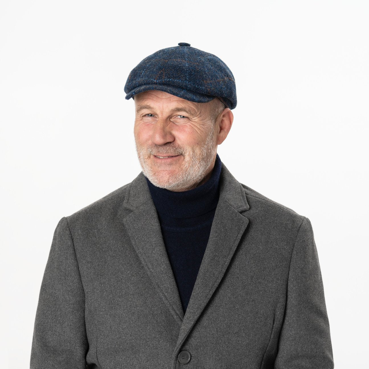 Seven Premium Harris Tweed Flatcap Modell 2