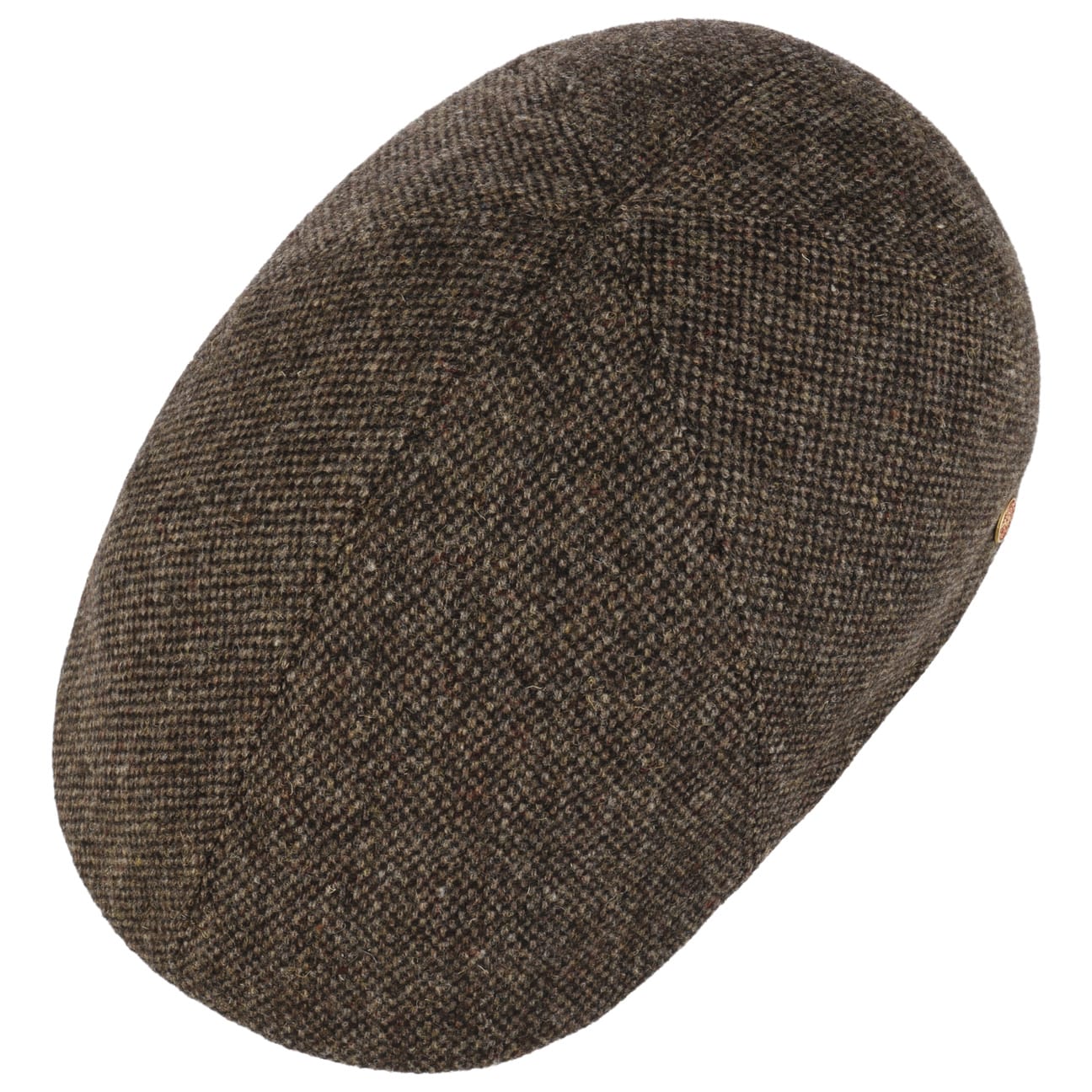 Classic Tweed Flatcap braun 11