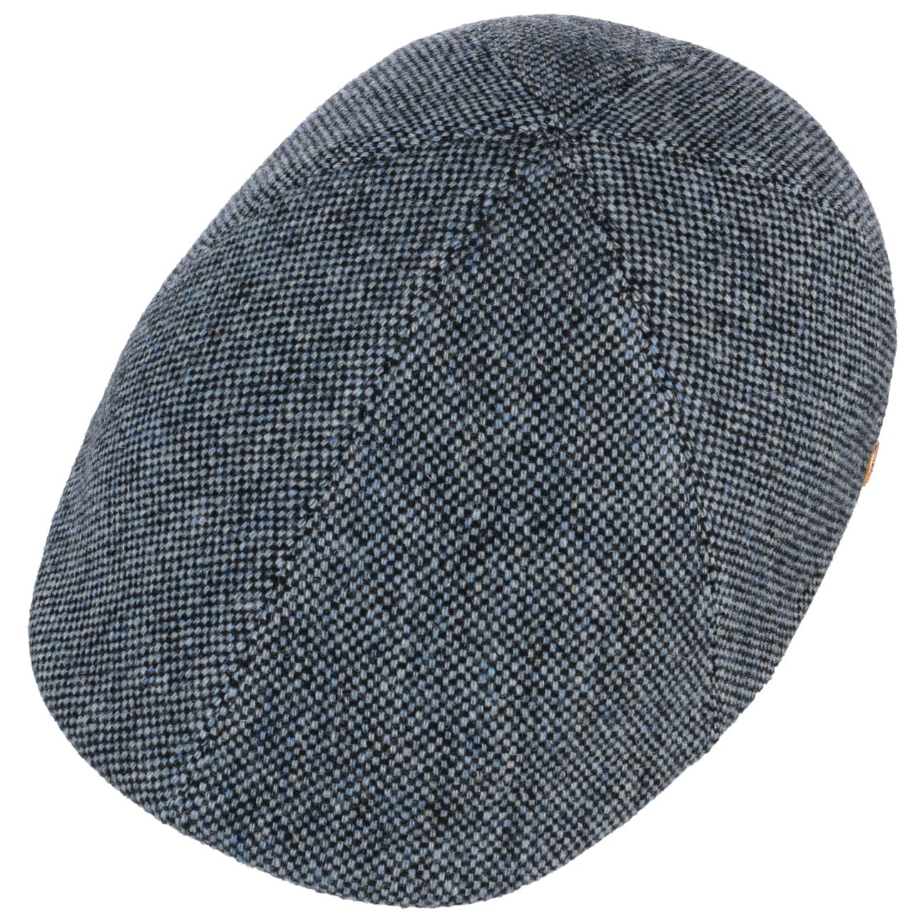 Classic Tweed Flatcap blau 7