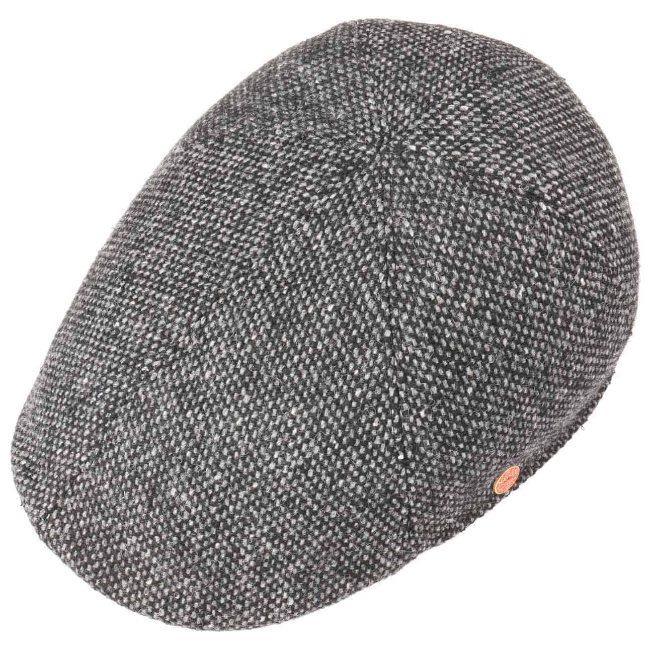 Classic Tweed Flatcap schwarz 19