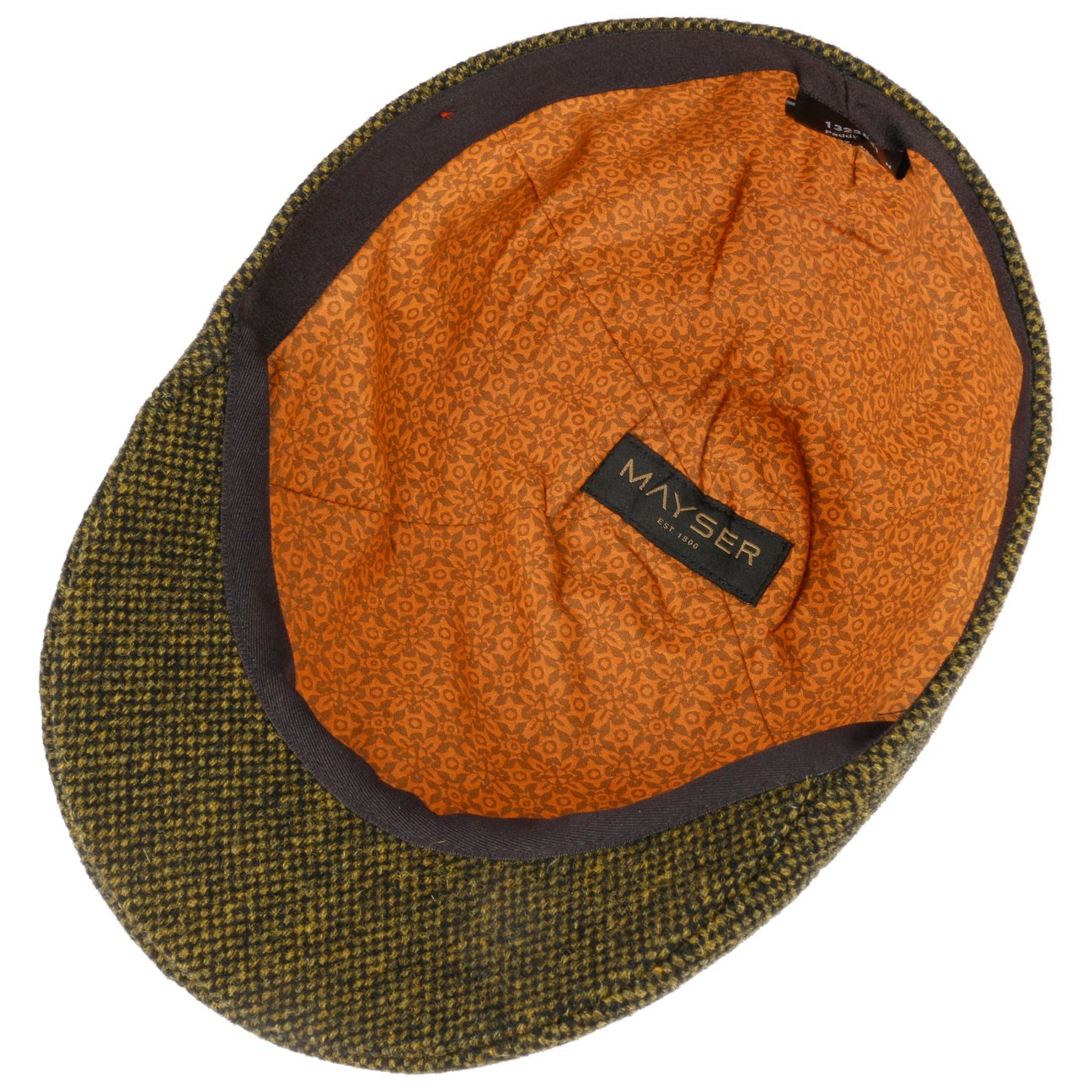 Classic Tweed Flatcap grün 16