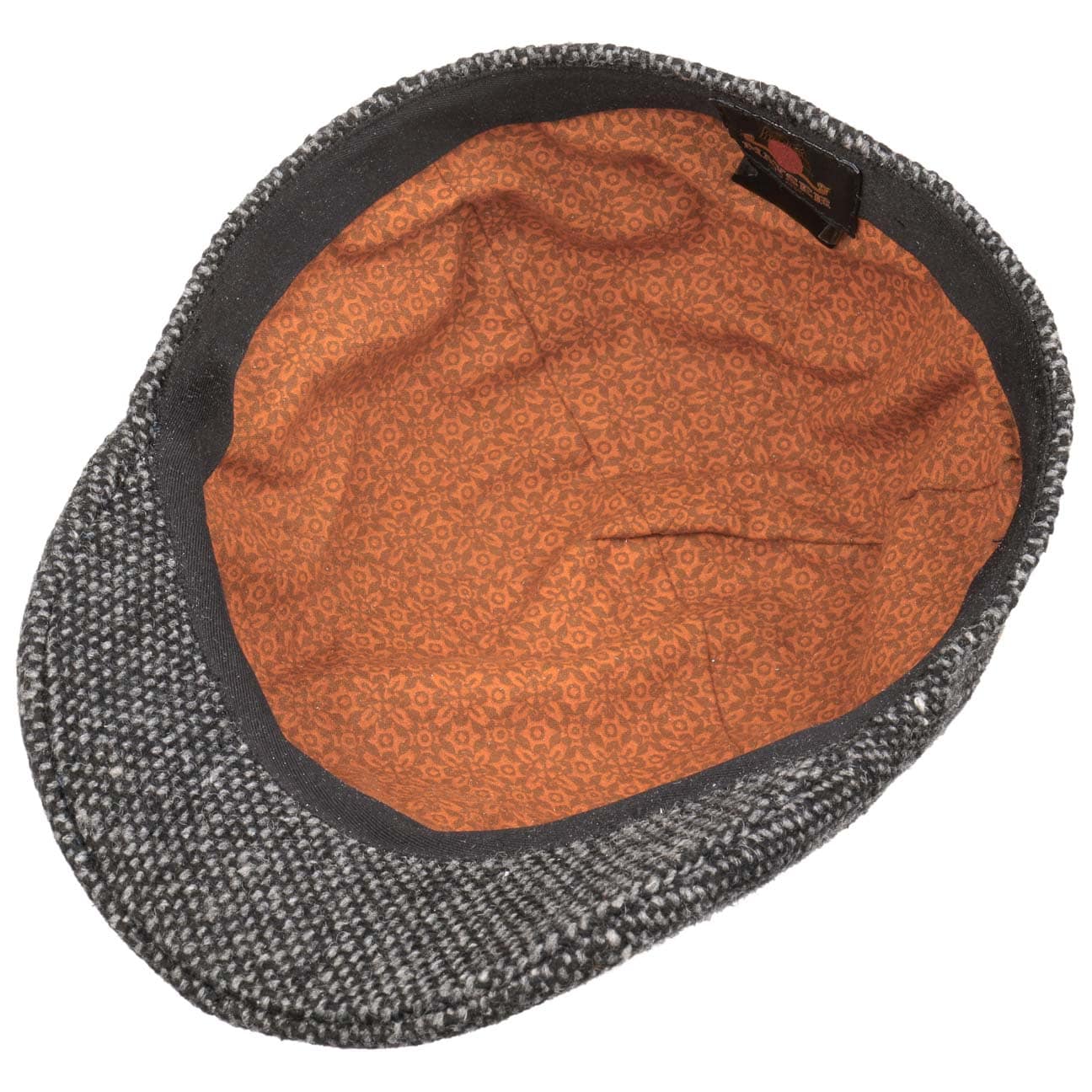 Classic Tweed Flatcap schwarz 20