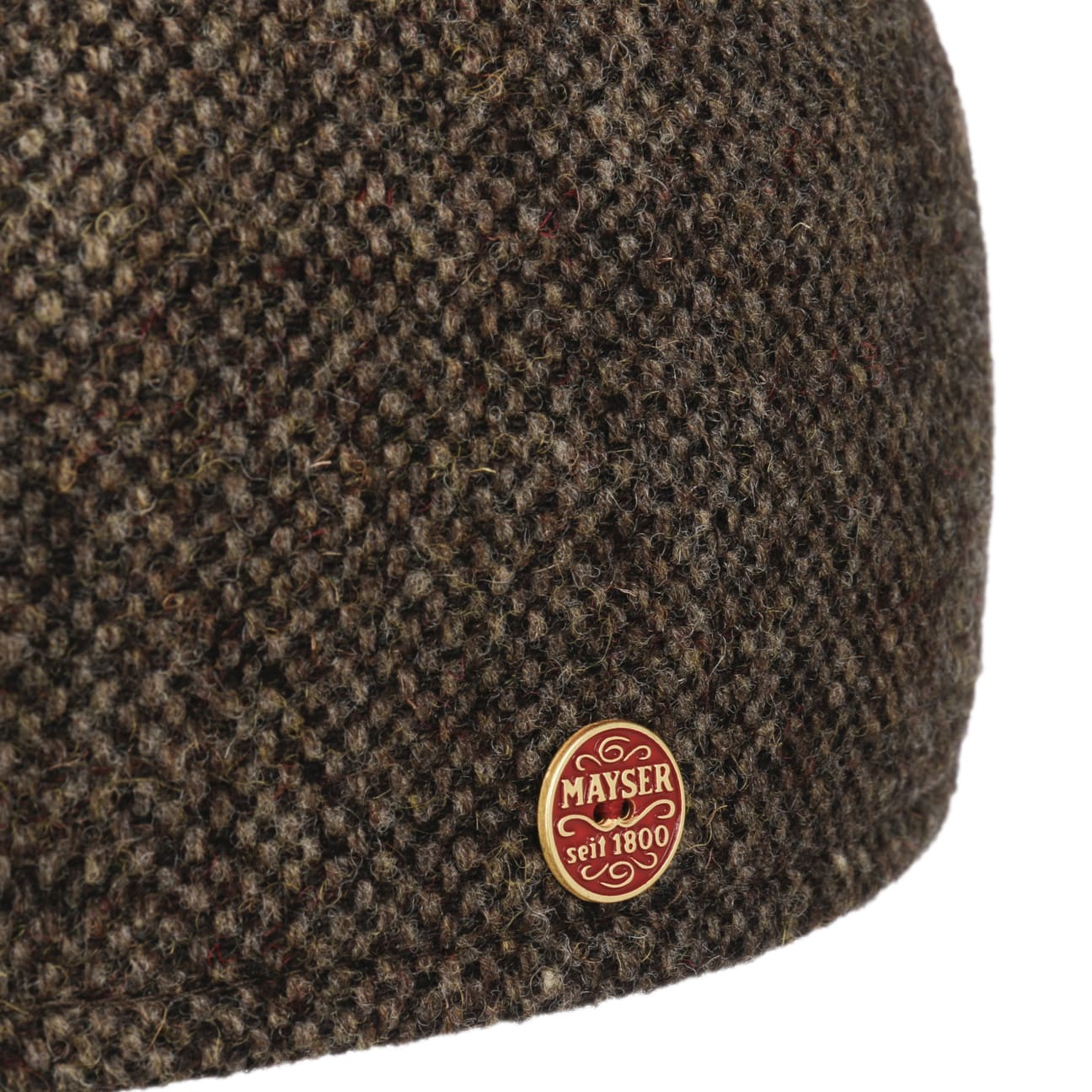 Classic Tweed Flatcap braun 13