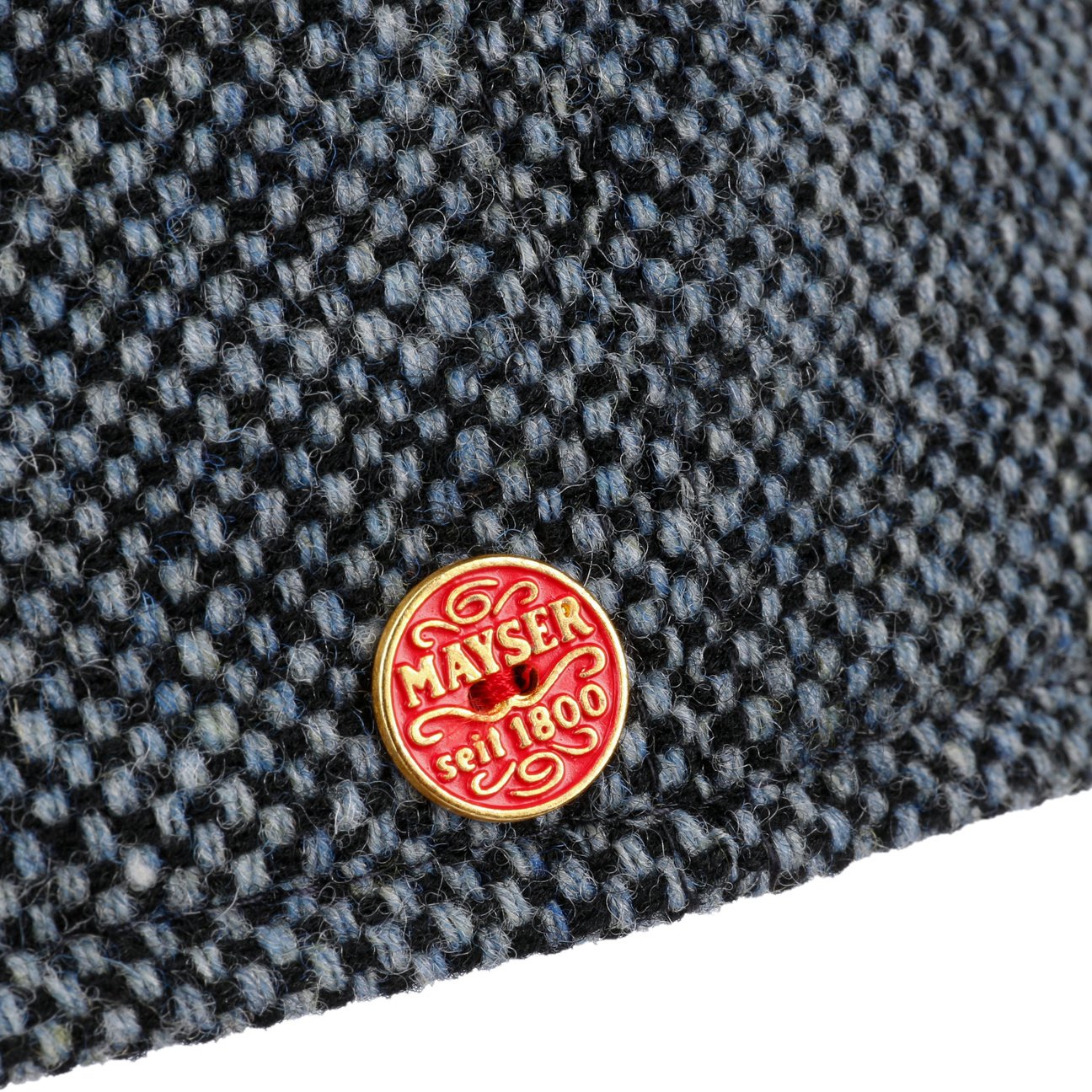 Classic Tweed Flatcap blau 9