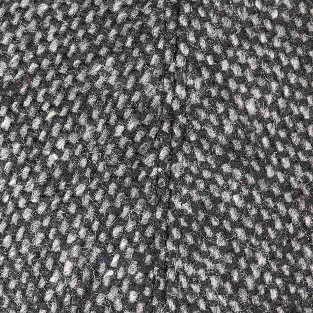 Classic Tweed Flatcap schwarz 22