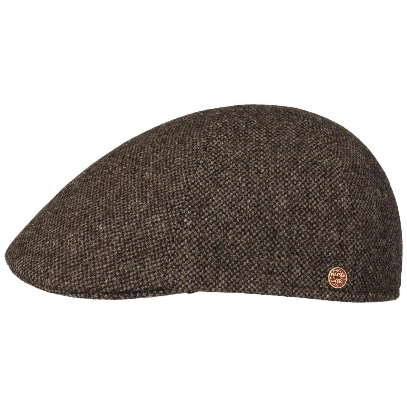 Classic Tweed Flatcap braun 10