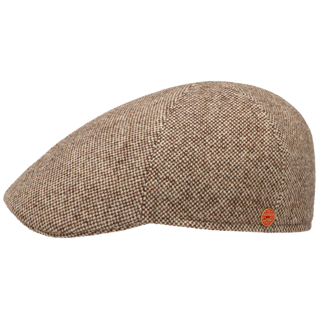 Classic Tweed Flatcap beige 2