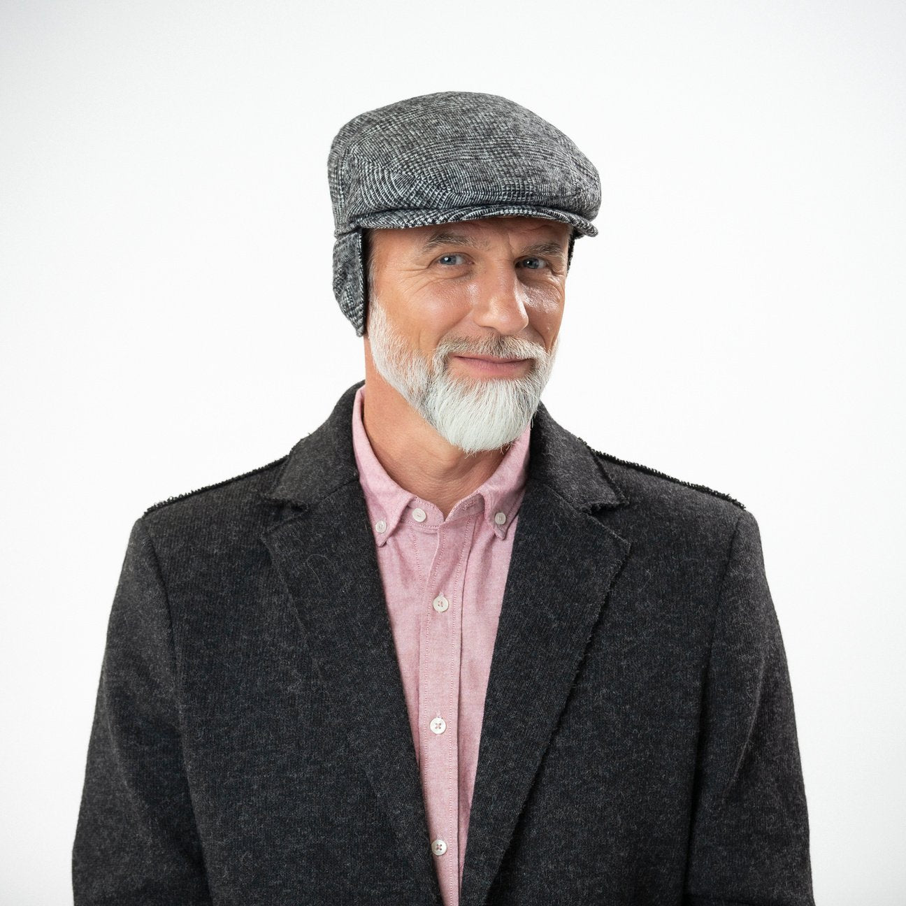 Casquette plate Merlino avec cache-oreilles Modell 1