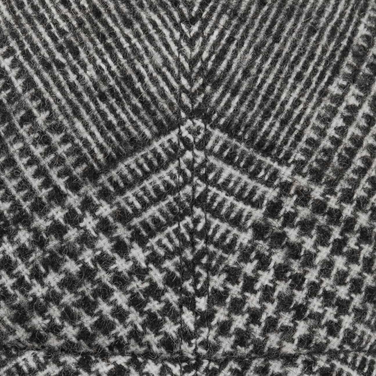 Casquette plate Merlino avec cache-oreilles schwarz-weiß 8