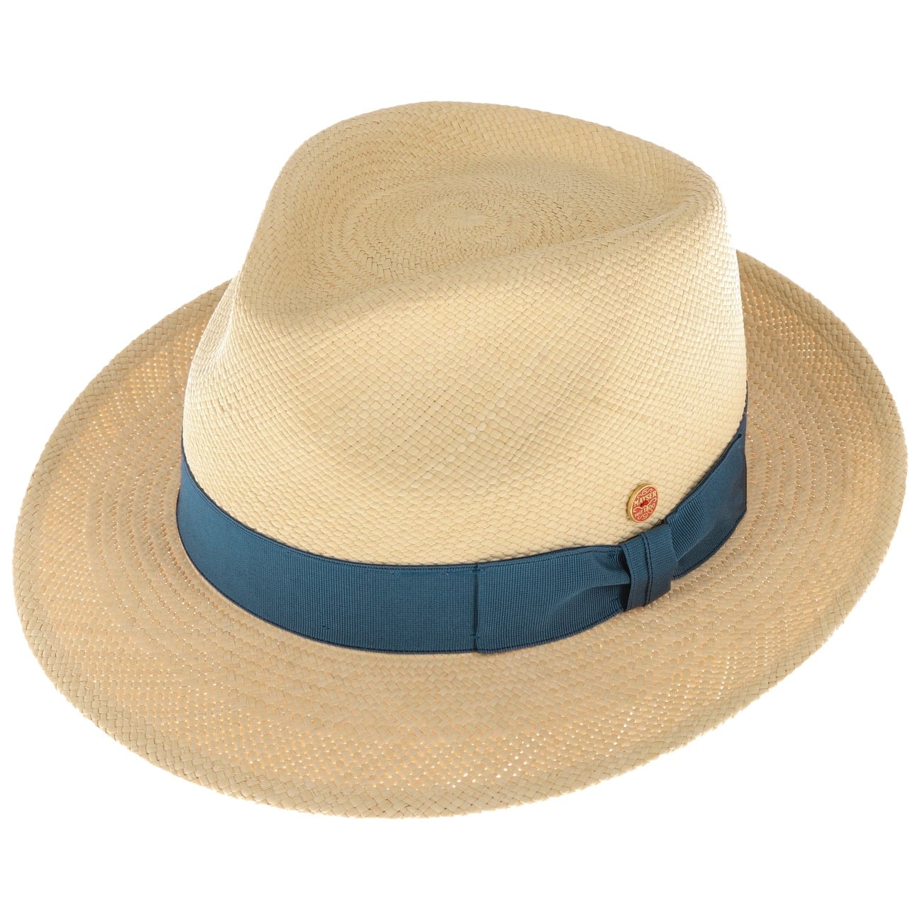 Chapeau Panama Manuel Brisa natur-blau 8