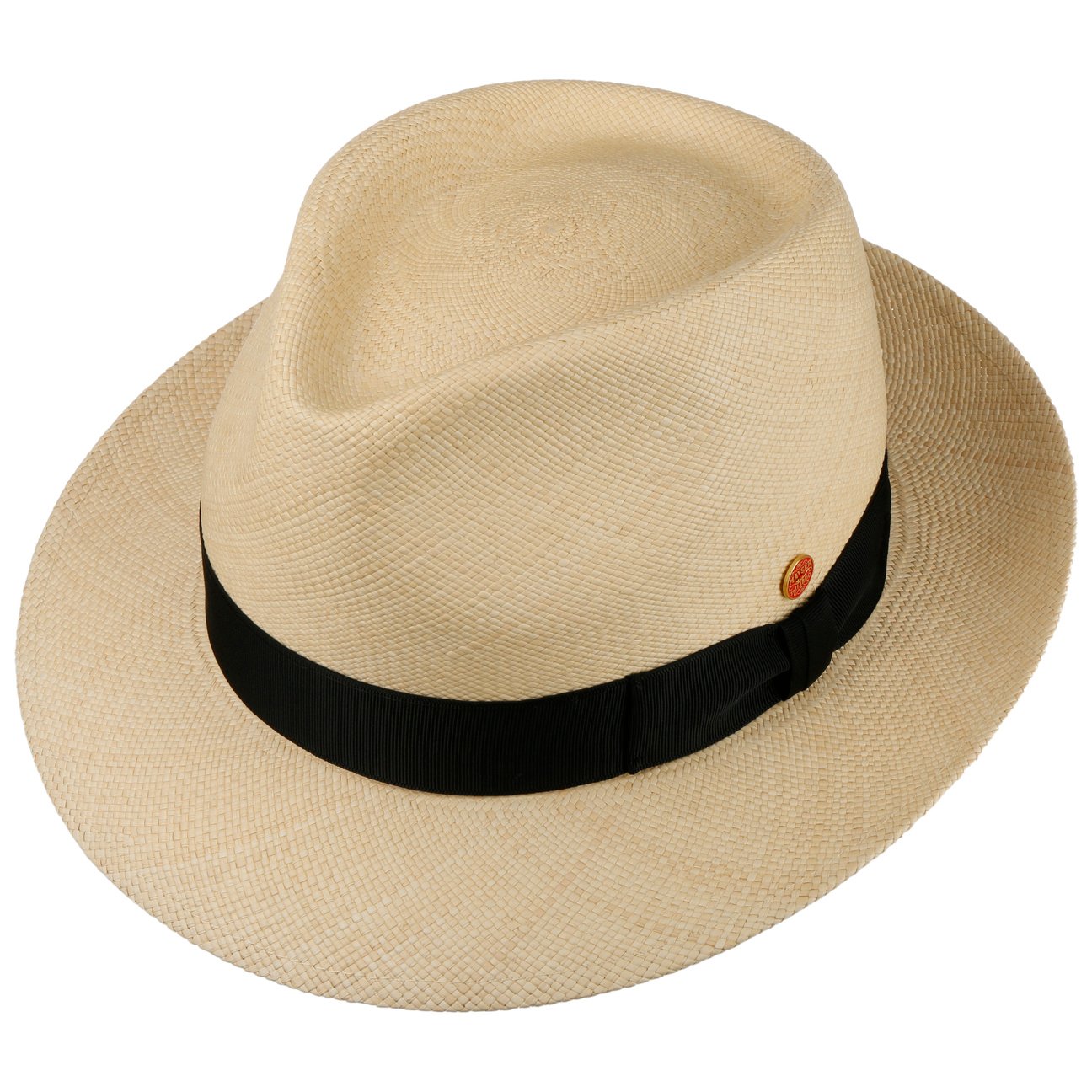 Chapeau Panama Manuel Brisa natur-schwarz 17