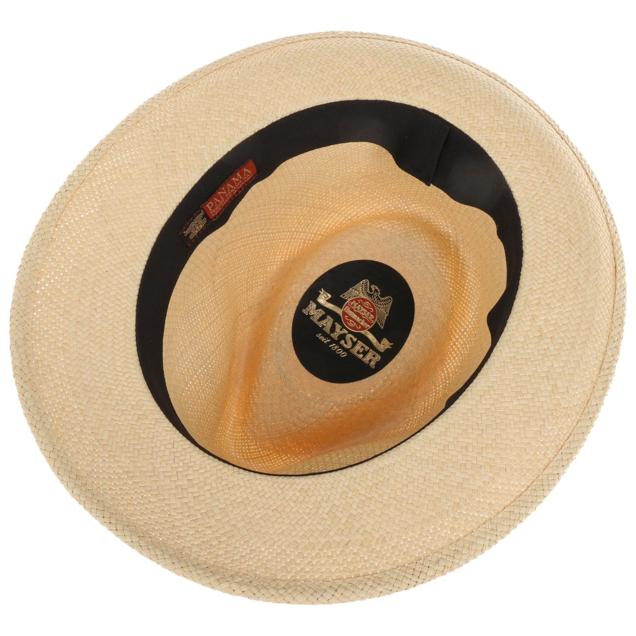 Chapeau Panama Manuel Brisa natur-blau 9