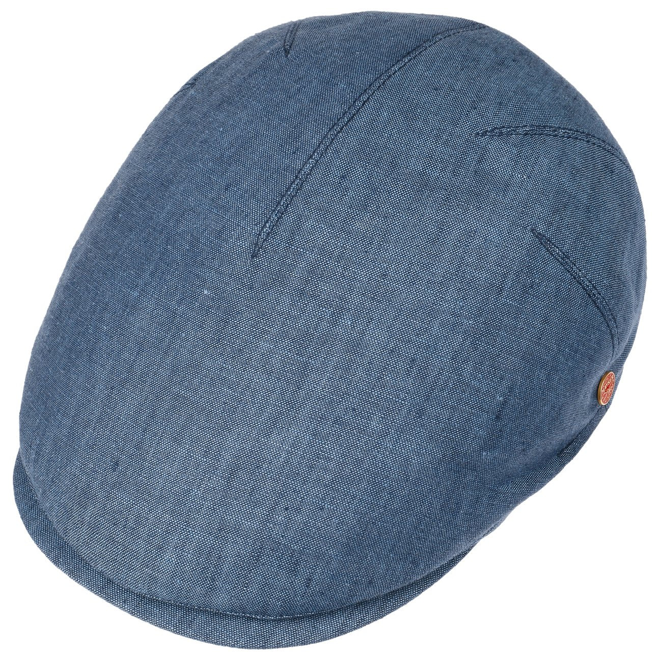 Casquette plate en lin Sidney blau 7