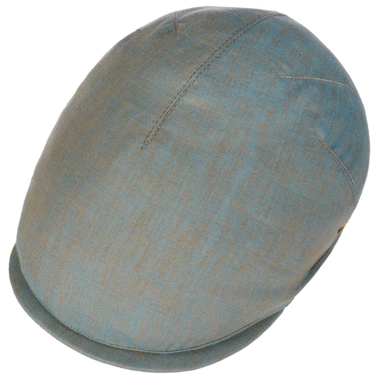 Casquette plate en lin Sidney türkis 27