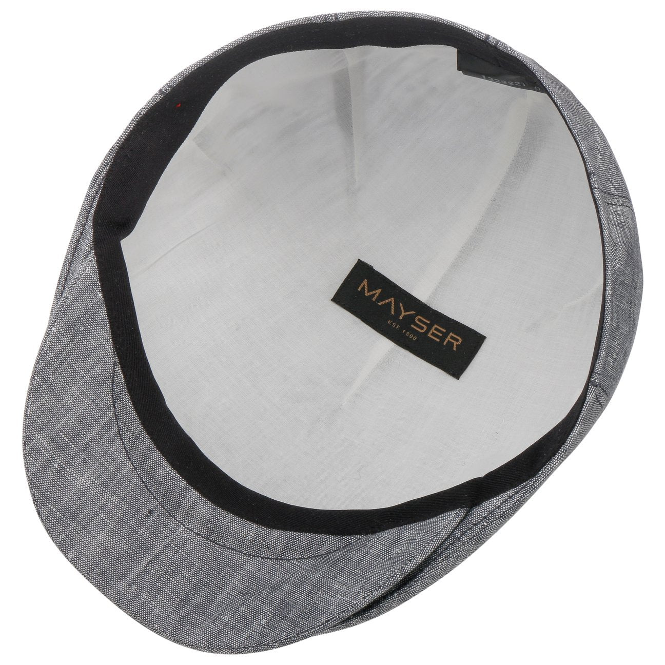 Casquette plate en lin Sidney grau 16
