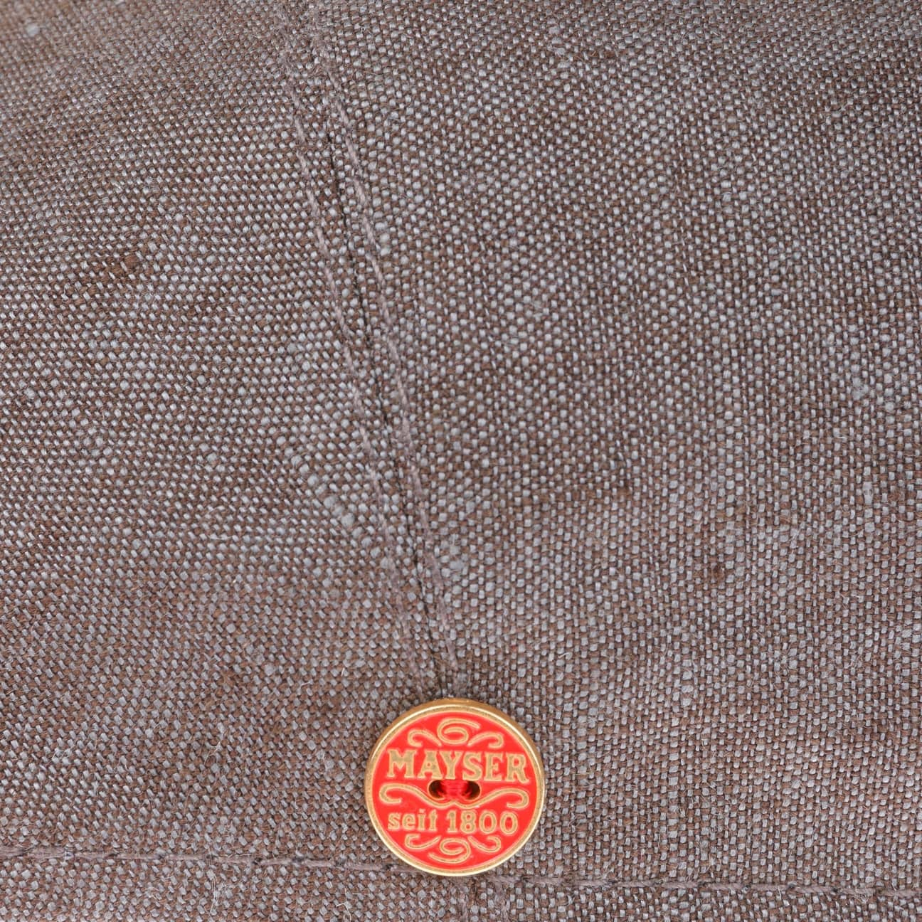 Casquette plate en lin Sidney braun 13