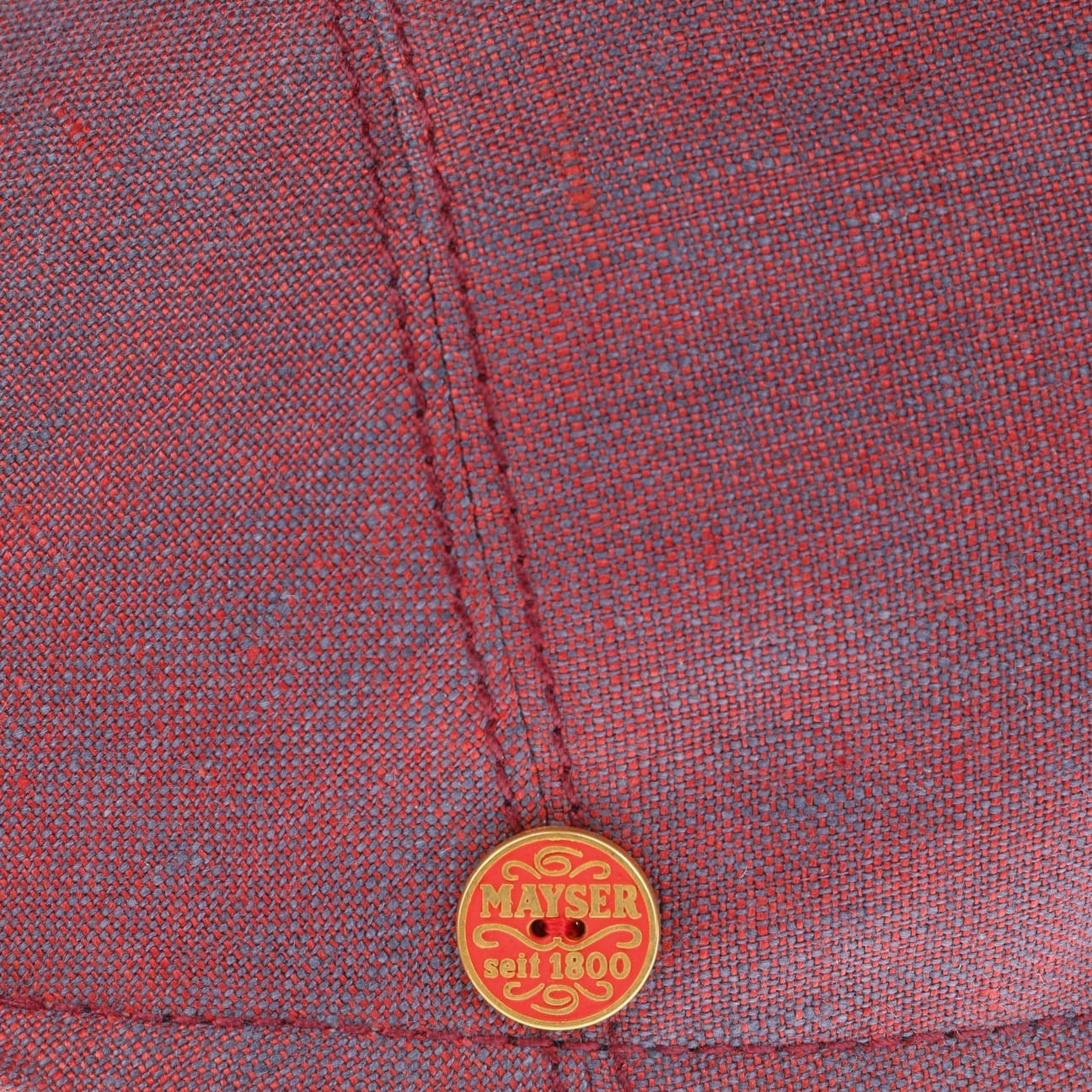 Casquette plate en lin Sidney rot 25