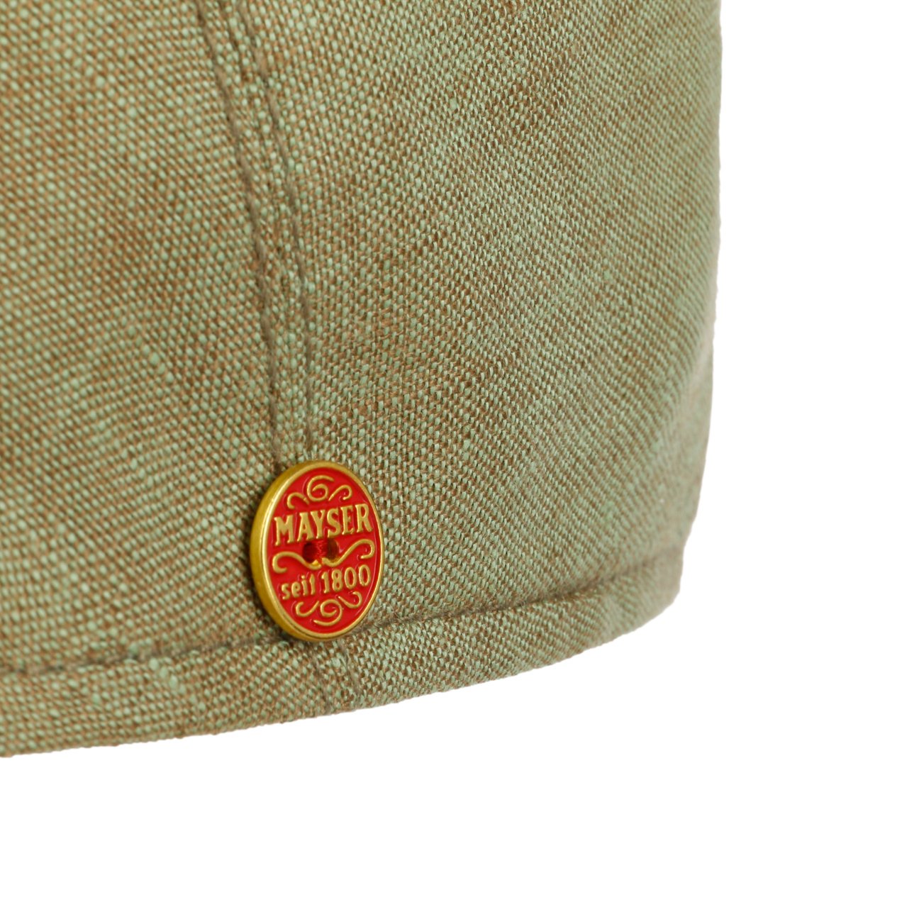 Casquette plate en lin Sidney grün 21
