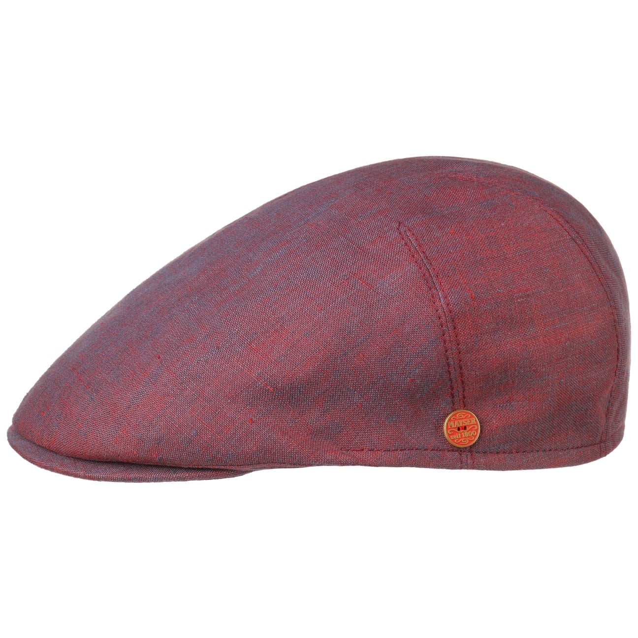 Casquette plate en lin Sidney rot 22