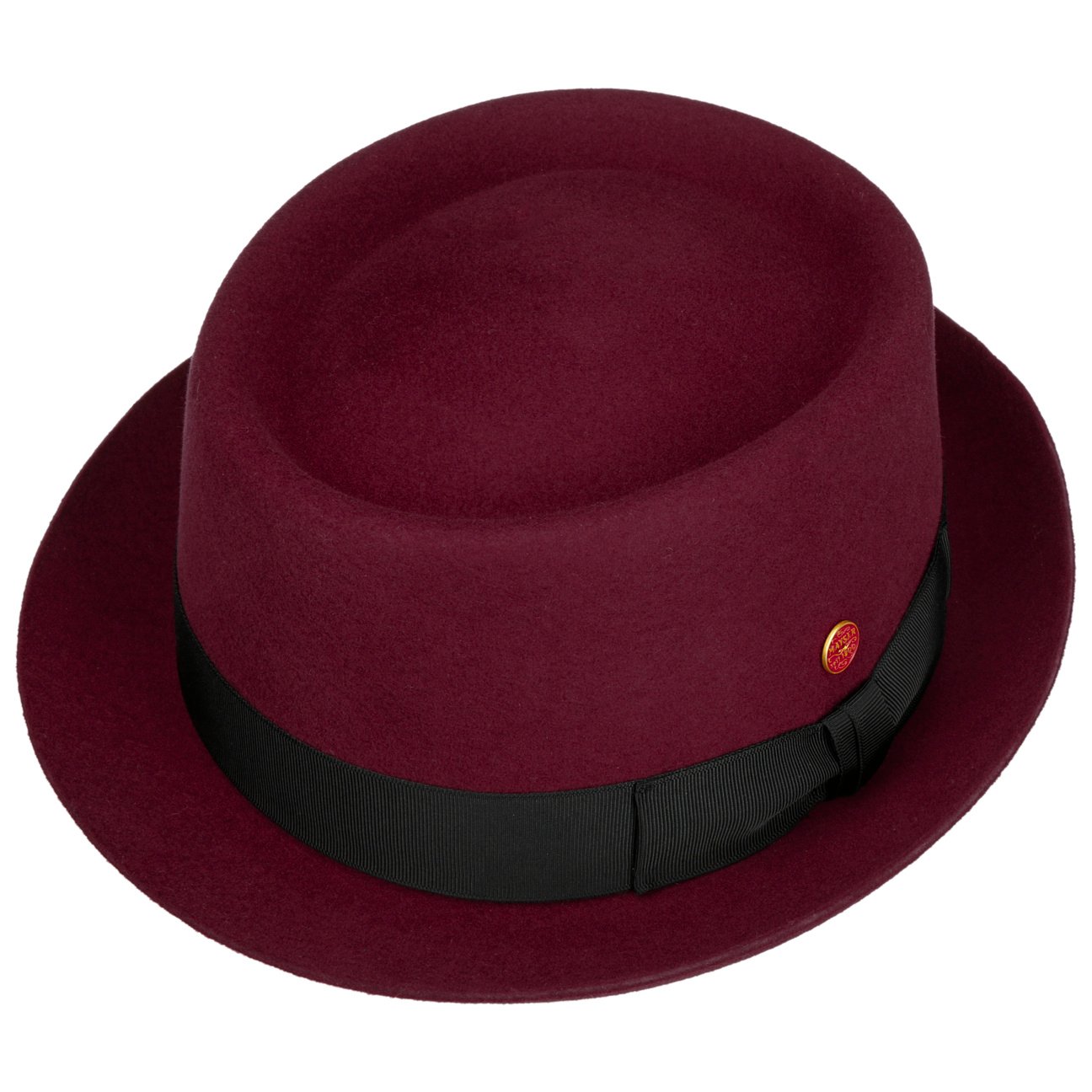 Tarte au porc en laine douce Gareth bordeaux 8