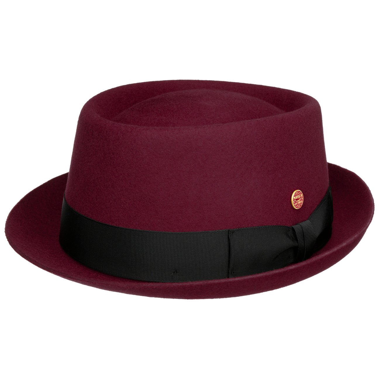 Tarte au porc en laine douce Gareth bordeaux 7