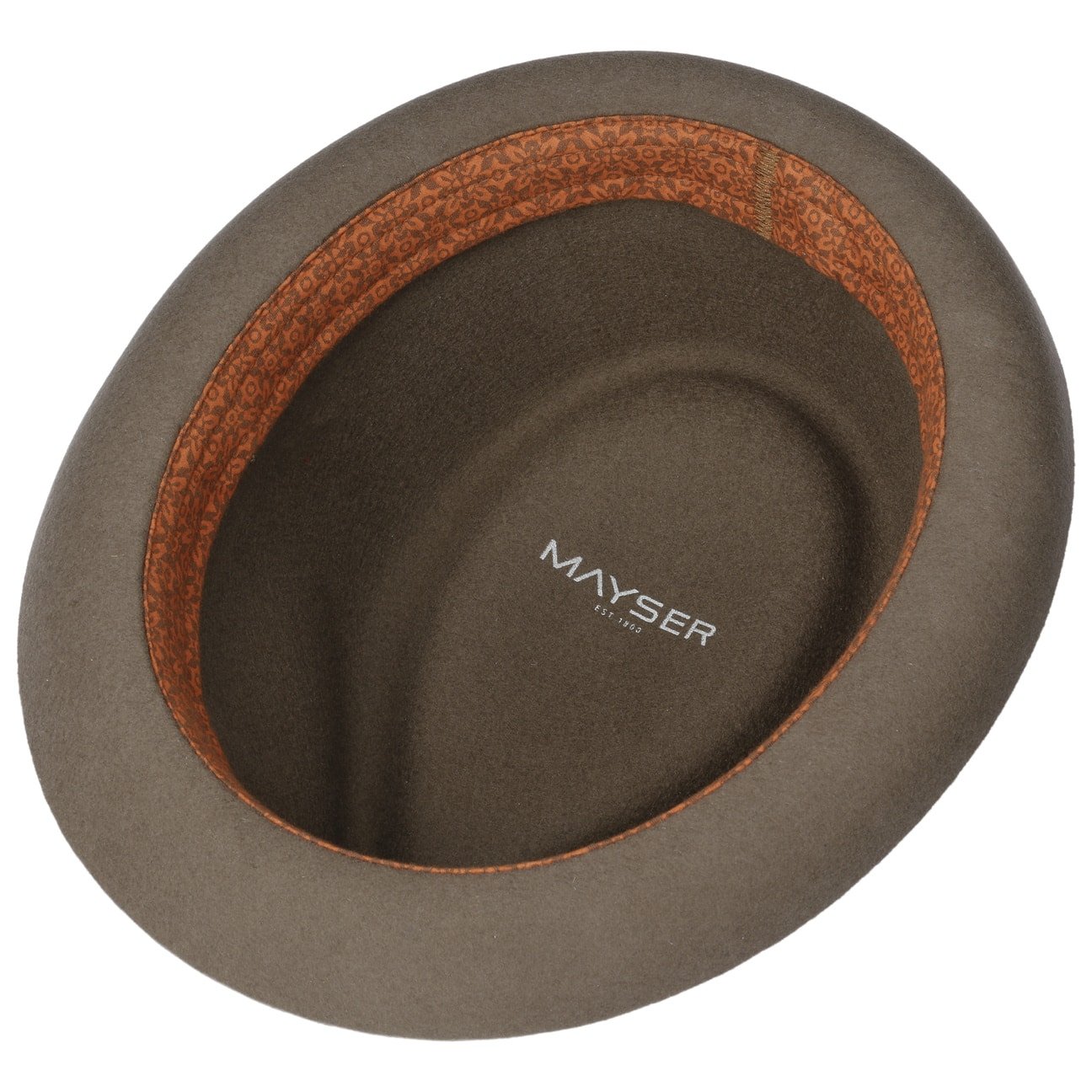 Samu Soft Pork Pie Wool Hat hellbraun 4