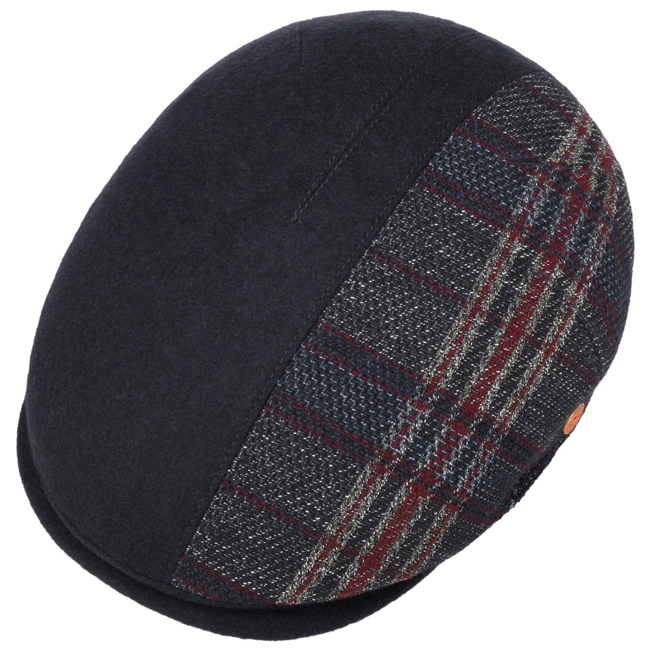 Jasper Fancy Flat Cap blau 3