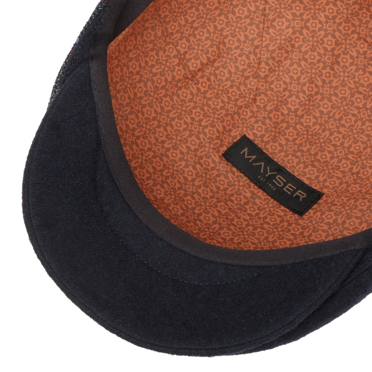 Jasper Fancy Flat Cap blau 4