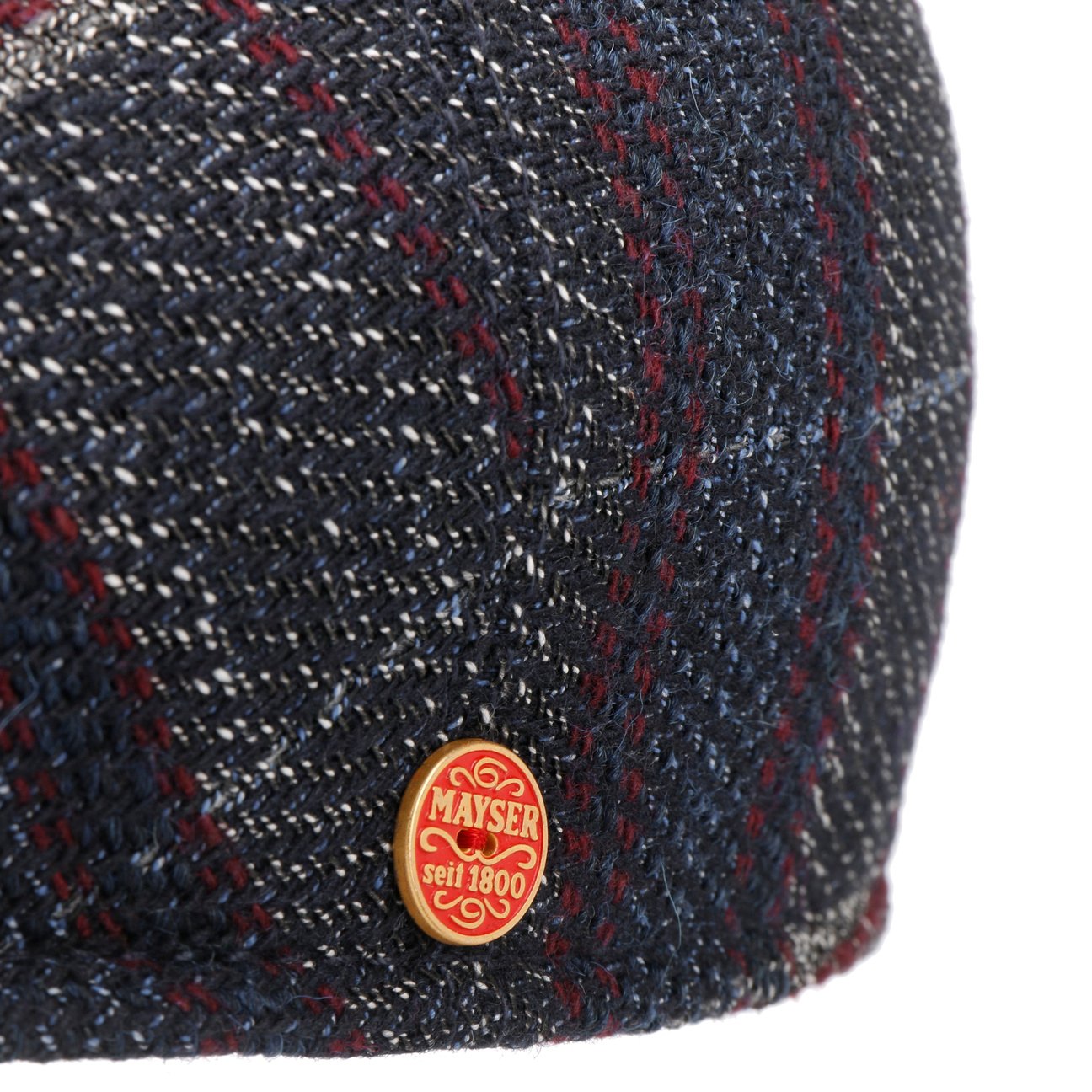 Jasper Fancy Flat Cap blau 5