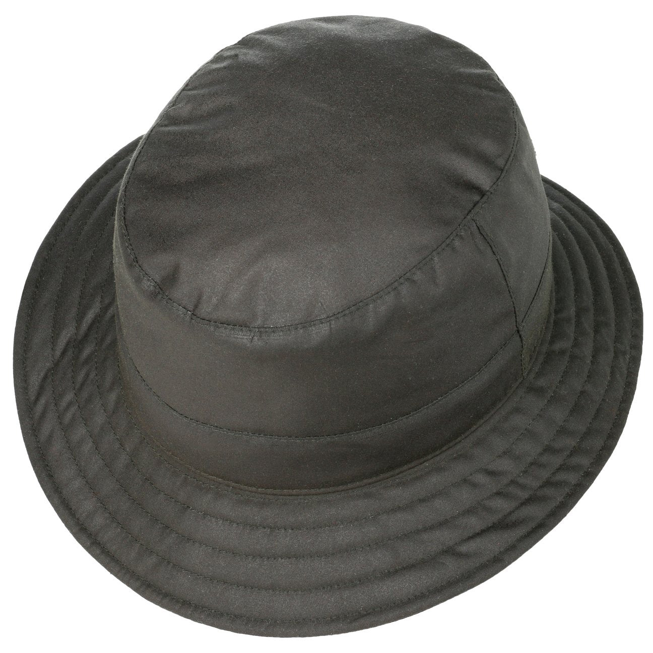 Kilian Waxed Cotton Bucket Stoffen Hoed schwarz 3