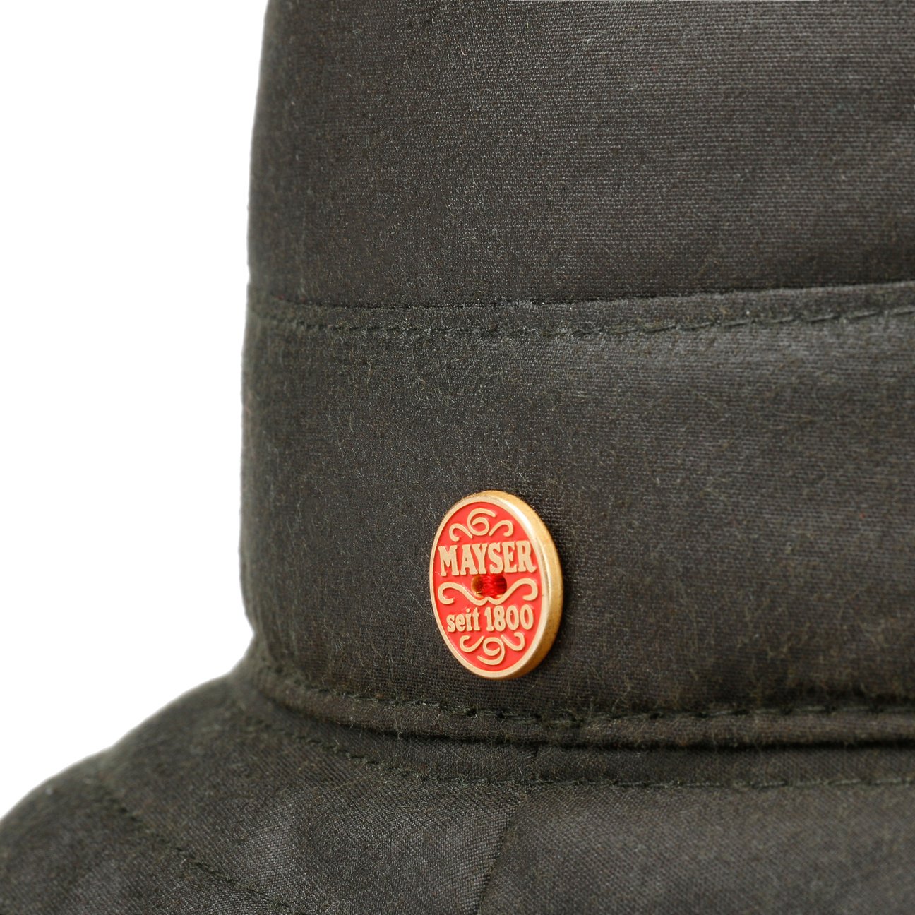 Kilian Waxed Cotton Bucket Stoffen Hoed schwarz 5