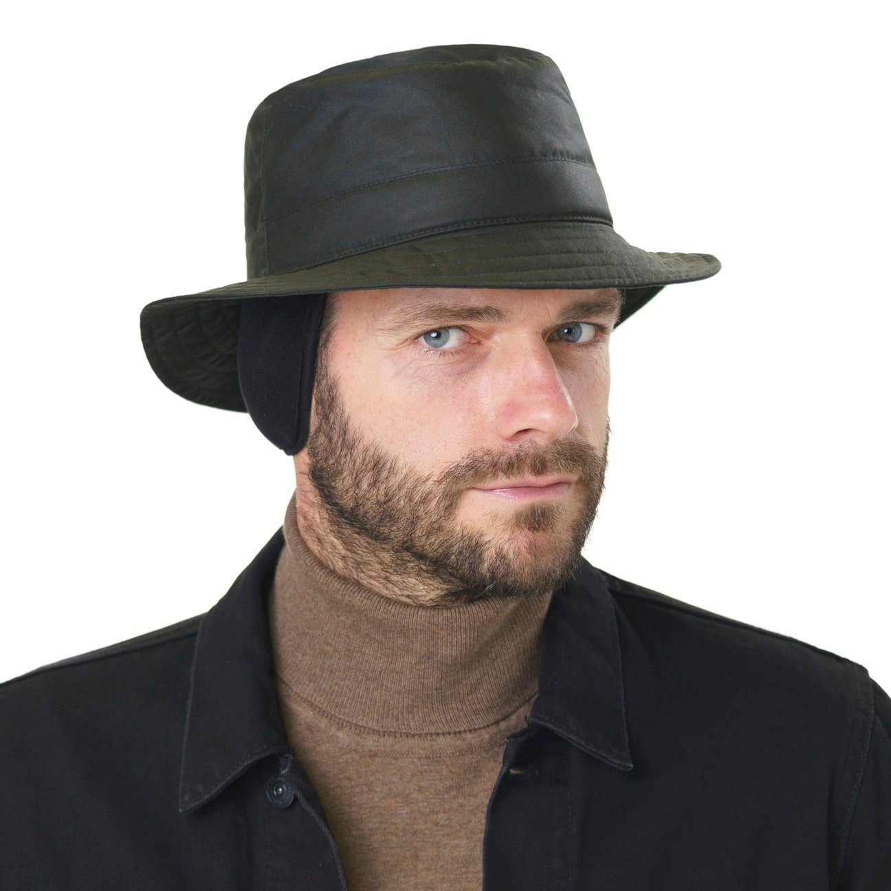 Kilian Waxed Cotton Bucket Stoffen Hoed Modell 1