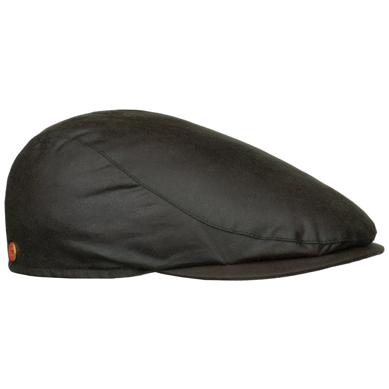 Matteo Plus Waxed Cotton Flatcap schwarz 8