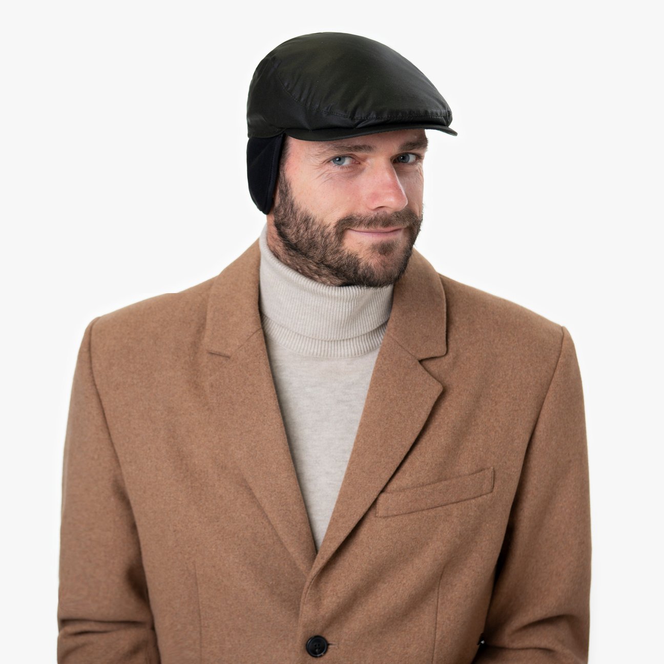 Matteo Plus Waxed Cotton Flatcap Modell 1