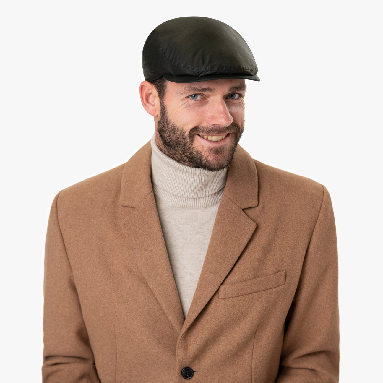 Matteo Plus Waxed Cotton Flatcap Modell 2